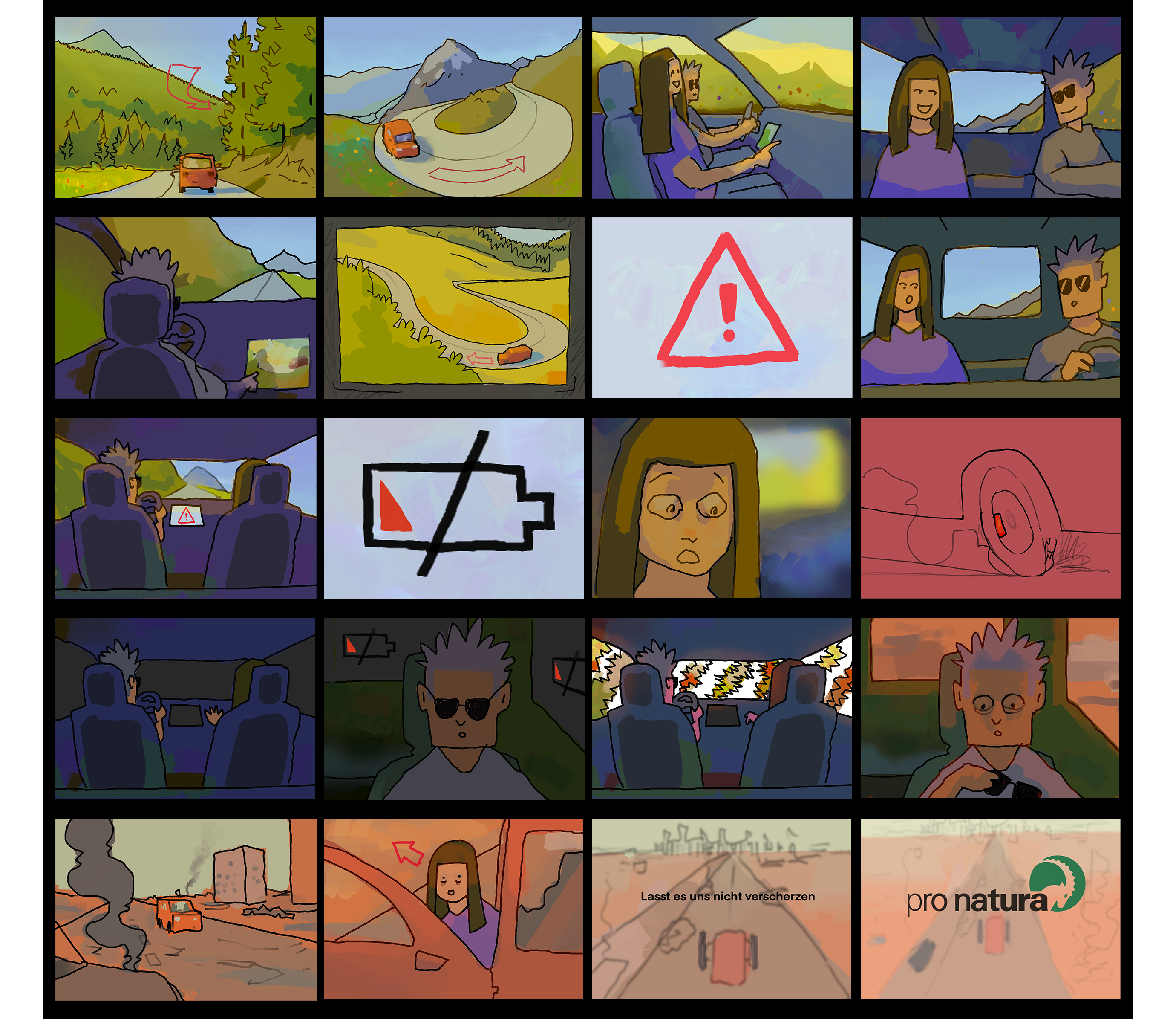 Storyboard drei
